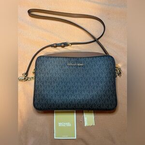 Michael Kors Ginny Medium Logo Crossbody Bag